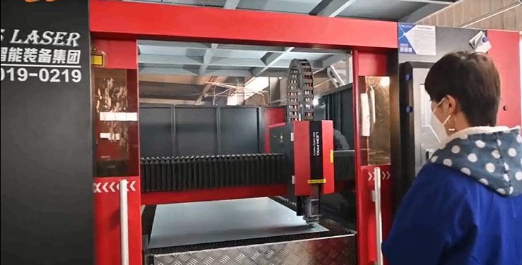 Galvanized steel panel door