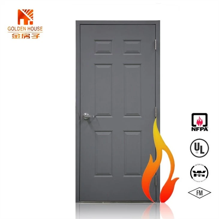 Flush &6- Panel Six Panel Type 3 Hours Certificate Steel Fire Rated Door Hollow Metal Door Steel Fire Door Flush &6- Panel Six Panel Type 3 Hours Certificate Steel Fire Rated Door Hollow Metal Door Steel Fire Door